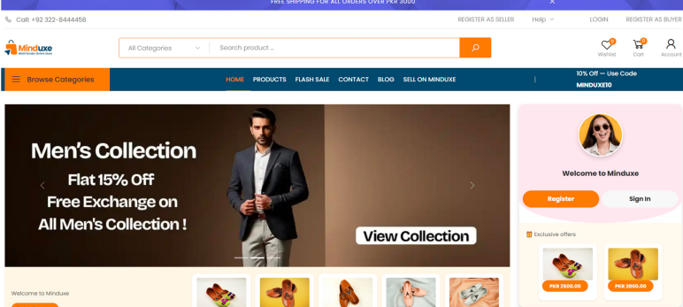 Minduxe E-commerce